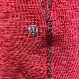 lululemon athletica Red Women's Capris